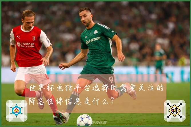 世界杯竞猜平台选择时需要关注的阵容伤停信息是什么？