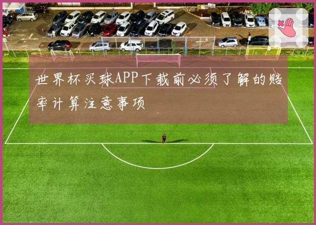 世界杯买球APP下载前必须了解的赔率计算注意事项