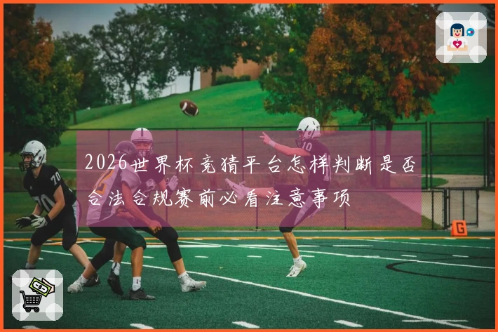 2026世界杯竞猜平台怎样判断是否合法合规赛前必看注意事项